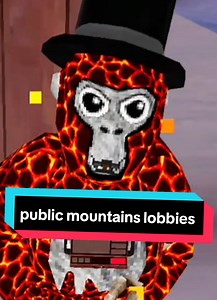 mountains lobbies are different lol @🩷ℐ𝒵𝒵🩷 #gorillatagmoments #vr #monke #gorillatag #gorillatagvr🙊