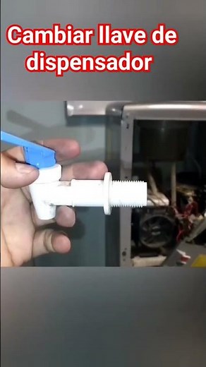 how to change the water dispenser key