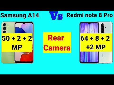 🔥Redmi Note 8 Pro Vs Samsung Galaxy A14 Specs Comparison⚡#redminote8pro #samsunga14