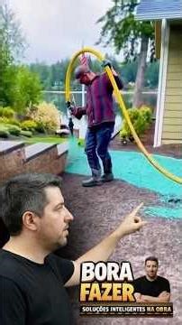 Liquid grass? Is it painting the floor? Comment below if you liked this technique! Share 🚀