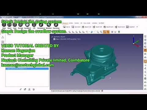 HPDC Gating System Design using C3P Cast-Designer Software