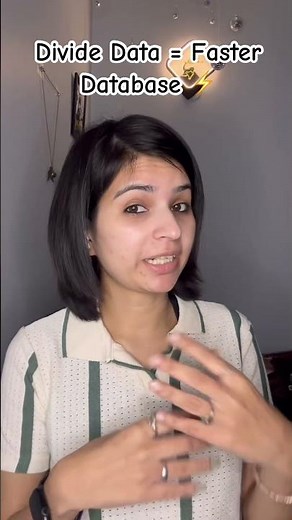 Divide Data = Faster Database ⚡ Sharding Explained