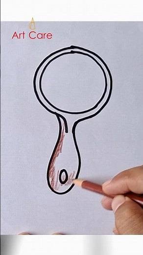 How to Drawing Mirror || Easy Mirror drawing || Mirror drawing