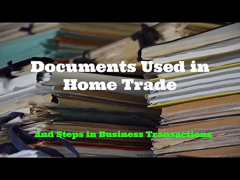 1Room Kenya KCSE Business Studies Form 1 Lesson 45: Documents Used in Home Trade