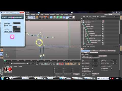 KCA MoCap Kinect v1 - Make a motion capture recording