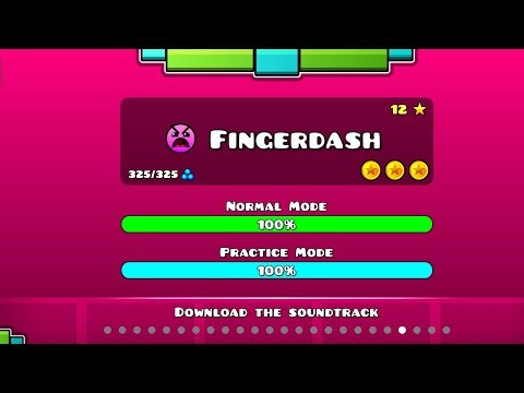 Fingerdash 100% 3 coins in normal mode