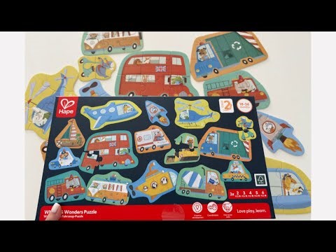 Discover Vehicles Names | Solve Transportation & Construction Puzzles | Educational Video
