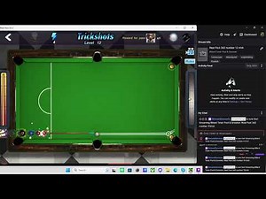 Real Pool 3d2 number 12 trick
