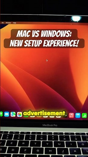 Mac vs Windows: New Setup Experience! #apple #tech #macos #pc #macsetup