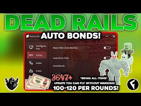 [NEW] Dead Rails Auto Bonds Script OP (Auto Bonds!) | (Bring All Items!) - Roblox Scripts!