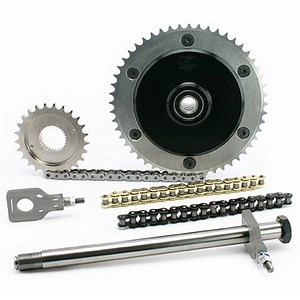 Zipper's Cushion-Drive Chain Conversion Kits for 2009-2018 Touring Models