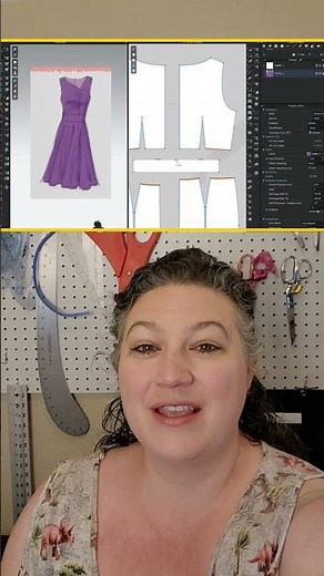 Want to learn Digital Pattern Making? Check this out! #shorts