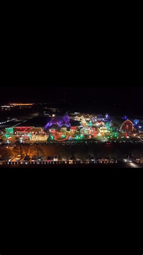 Old Town turned into a real Christmas wonderland ✨🎄Had to get the drone up to capture all these beautiful lights.Huge shoutout to Old Town Museum for making the community feel so magical this season.Always grateful to share moments like this from a different perspective. #OldTownChristmas #ChristmasWonderland #DroneViews #HometownPride #ChristmasLights #HolidayMagic #DroneLife Kit Carson County Royalty Program Burlington Chamber of Commerce | Brandon Kock