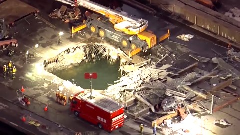 One missing, three injured after scaffolding collapse in Japan