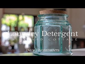 2 Ingredient Laundry Detergent - Zero Waste - Natural - Economical