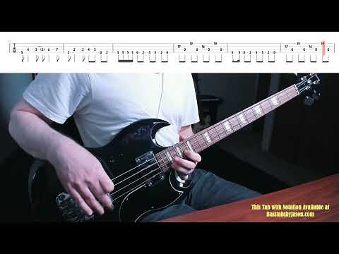 All Right Now Bass Cover with Tab: Live 1970: Isle of Wight: Free