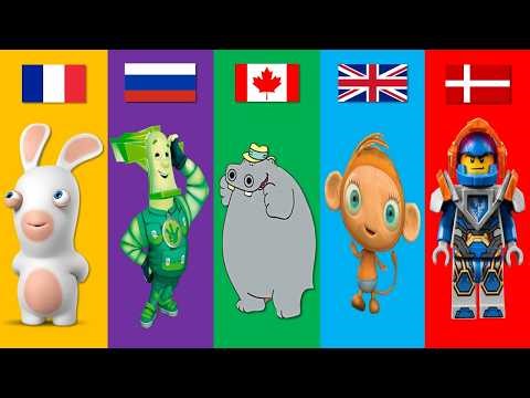Cartoons From Different Countries | Pt.125