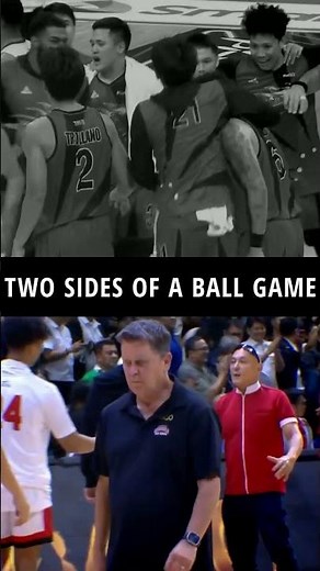 Two sides of a ball game 🍻💔 | PBA Season 49 Philippine Cup