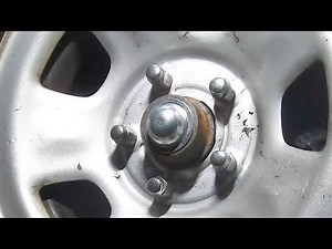 Fixing Loose Wheel Bearing Dust Cap