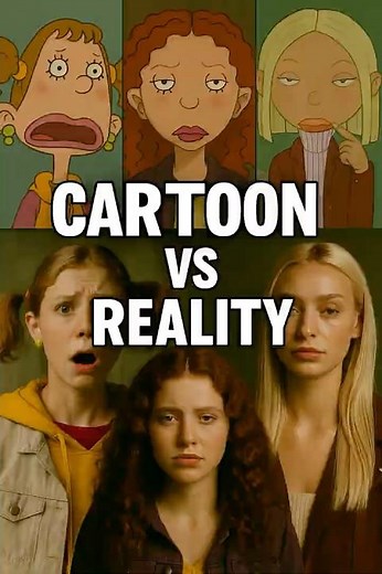 As Told by Ginger in Real Life | Realistic Cartoon Characters | ReelToons