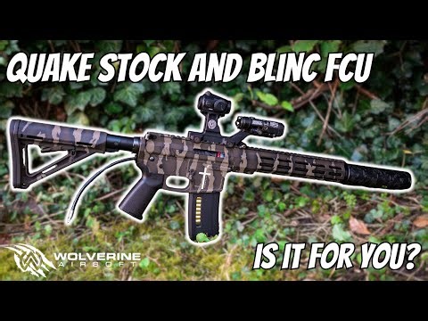 Wolverine MTW Quake Recoil Stock and Blinc FCU Review