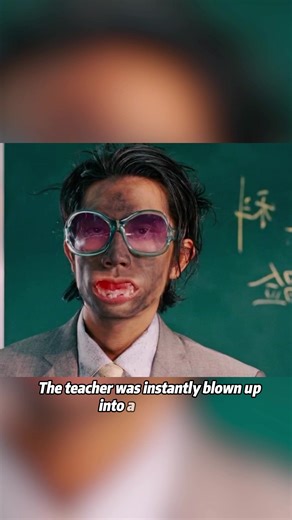 The boy scored a perfect score using the magic glasses #tiktok #fyp #movie