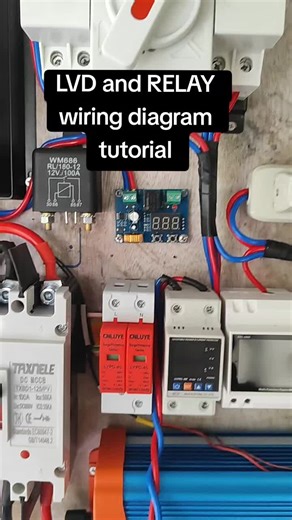 Paano Mag-connect ng LVD at Relay: Wiring Diagram Tutorial