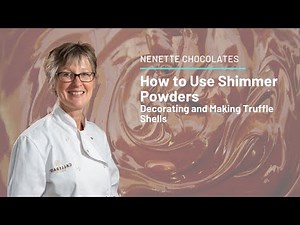 How to Use Shimmer Powders | Make Stunning Chocolate Truffles