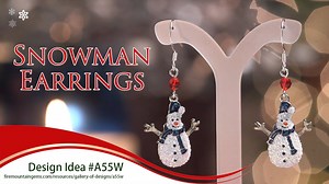 1.3K views · 29 reactions | Video #Tutorial: Pewter Snowman Earrings...