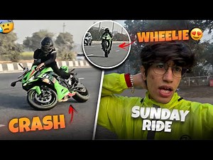 Sunday ride par *ACCIDENT* hogya 😢