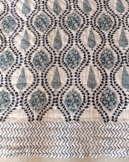 Indian Quilt Reversible Blanket Queen King - Etsy