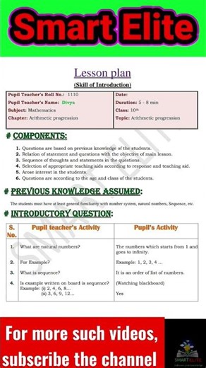 Mathematics lesson plan on AP |Maths lesson plan #lesson_plan_for_teachers #micro_lesson_plan