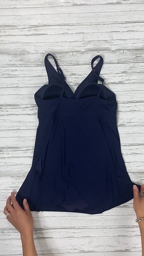 14K views · 284 reactions | This is a swimsuit dress but the same technique can be apply to one piece swimsuit  How to fold one piece swimsuit #folding #homeorganization #hacks Music: Make A Switch | Lennia McCarter | Facebook