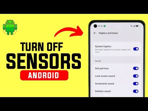 How to Turn OFF All Sensors in Android Phone ✅