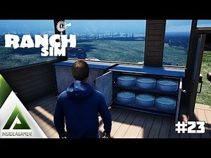 Ranch Simulator - Starting Again For 2022 - Cheese Setup And Complete - Episode #23