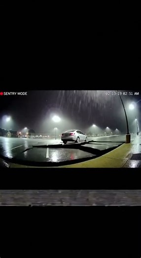 TESLA SENTRY MODE: EARTH SWALLOWS CAR 😱