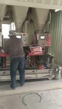 valve bag filling robot arm