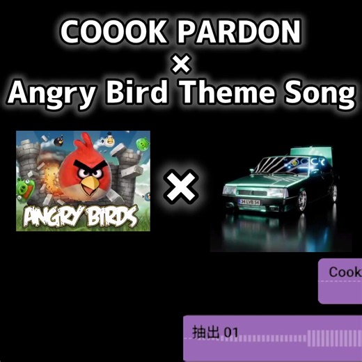 COOOK PARDON × Angry Bird Mashup | Trending Song Edit