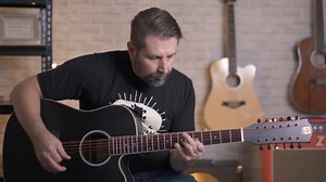 Watch 12 String Guitar Acoustic Electric for Beginner Adults on Amazon Live