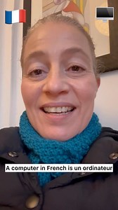 1.1K views · 420 reactions | #howtosaycomputerinfrench ️ Speak Better French now! A computer - Un ordinateur A laptop - Un ordinateur portable A keyboard - Un clavier⌨️ To type - Taper I type on my keyboard - Je tape sur mon clavier A screen - Un écran️ Je regarde l’écran - I look at the screen #cecilebbfrenchforadults #frenchlessons #frenchteacher #frenchforbeginners #beginnerfrenchlessons | Everyday French with Cécile | Facebook