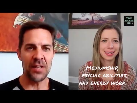YOU AMAZE ME - Mediumship, psychic abilities, energy work w/ Andrew Spirit (Amanda gets a reading)!