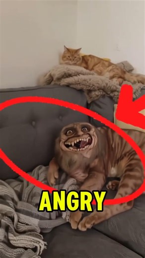 Top 5 Cutest Angry Cat Moments That Will Make You Laugh #shorts