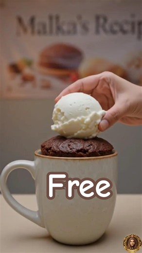 1-Minute Mug Cake Recipe! 😋 #ChocolateCake🍫Just 60 Seconds! The Easiest Chocolate Cake! 🎂#shorts
