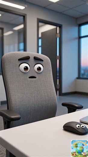 After Office Hours… Your Desk Has a PARTY! 🎉 Animated Story