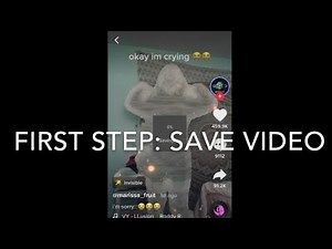 HOW TO ACTUALLY REMOVE INVISIBLE FILTER ON TIK TOK
