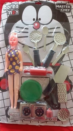 doll kichen set 😍 #utubeshorts #toyunboxing #toyhouse