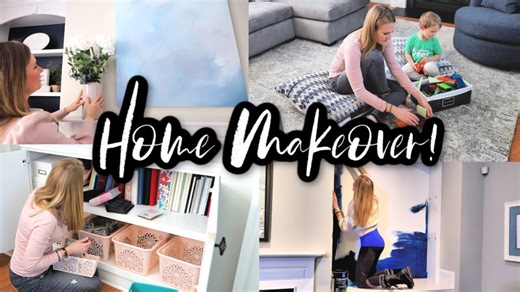 New full living room makeover! 🖤 Home tour w/@Do It On A Dime