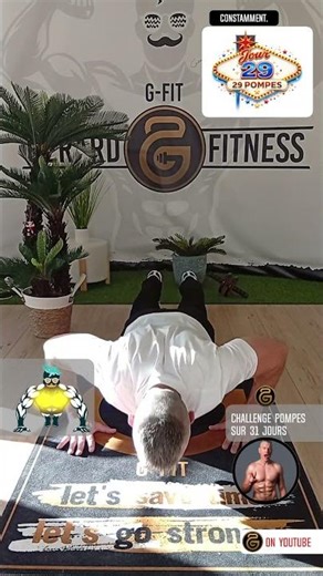 Plus Que 2 Jours 🔥 Jour 29 – 29 Pompes (Challenge 31 Jours)