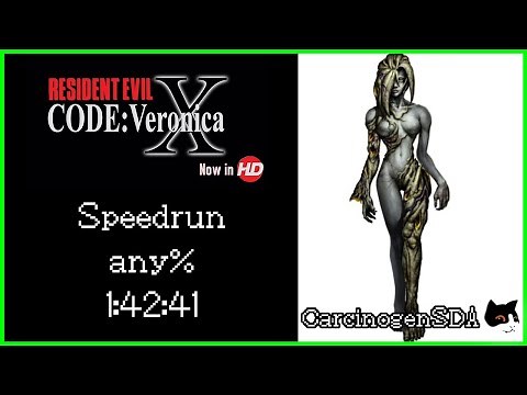 Resident Evil: Code: Veronica X HD (PS3) Speedrun - Glitched - (1:42:41)
