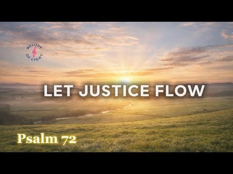 Psalm 72 | Let Justice Flow | Listening to the Word through Song